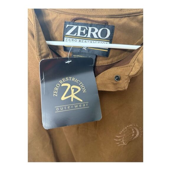 NWT Zero Restriction Men’s Microsuede Golf Jacket Size XL - Picture 6 of 10